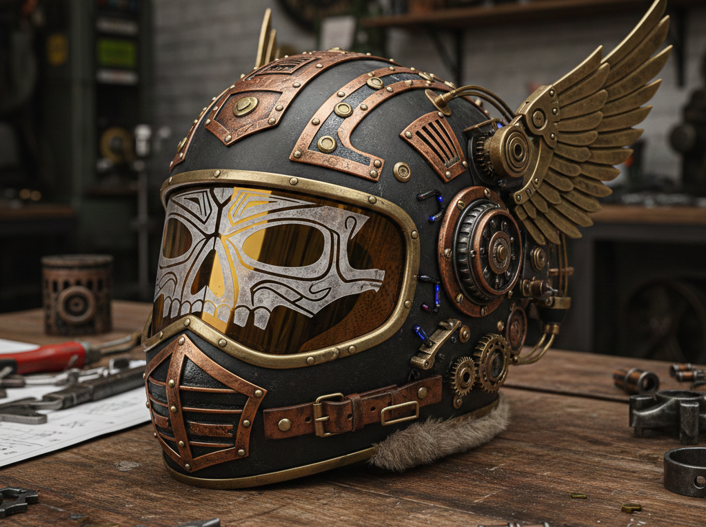 7 Powerful Custom Bike Helmet Themes That Riders Love, Doubt, and Slowly Fall in Love With