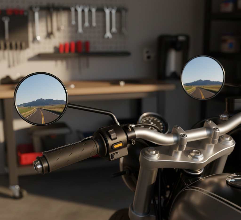 7 Powerful Reasons Why Indian Riders Are Emotionally Drawn to Bar-End Mirrors (The Real Truth)