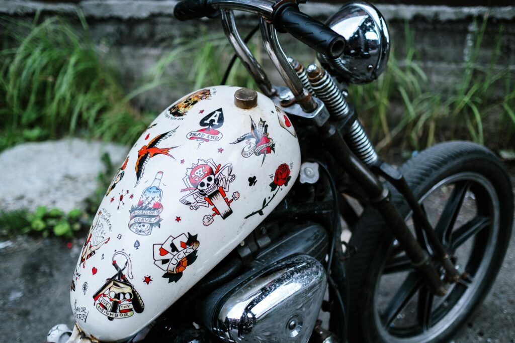 7 Painful Truths That Secretly Destroy Your Bike’s Paint with Cheap Stickers | Metal Artz Customs
